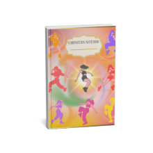 Wide Ruled Composition Notebook for Girls